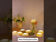 water activated floating candles