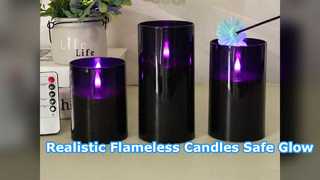 Realistic Flameless LED Candles with Remote Control