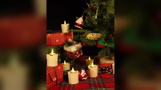 Safe Flameless LED Candles Rechargeable Remote Control