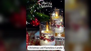 Smokeless LED Candles Warm White Flashing Home Decor