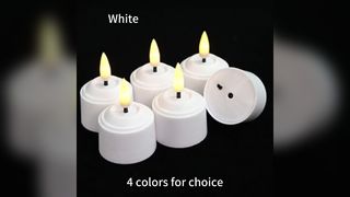 Flickering LED Candles USB Rechargeable