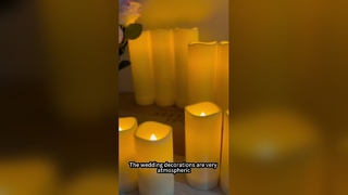 Waterproof Flameless Candles For Cozy Ambiance